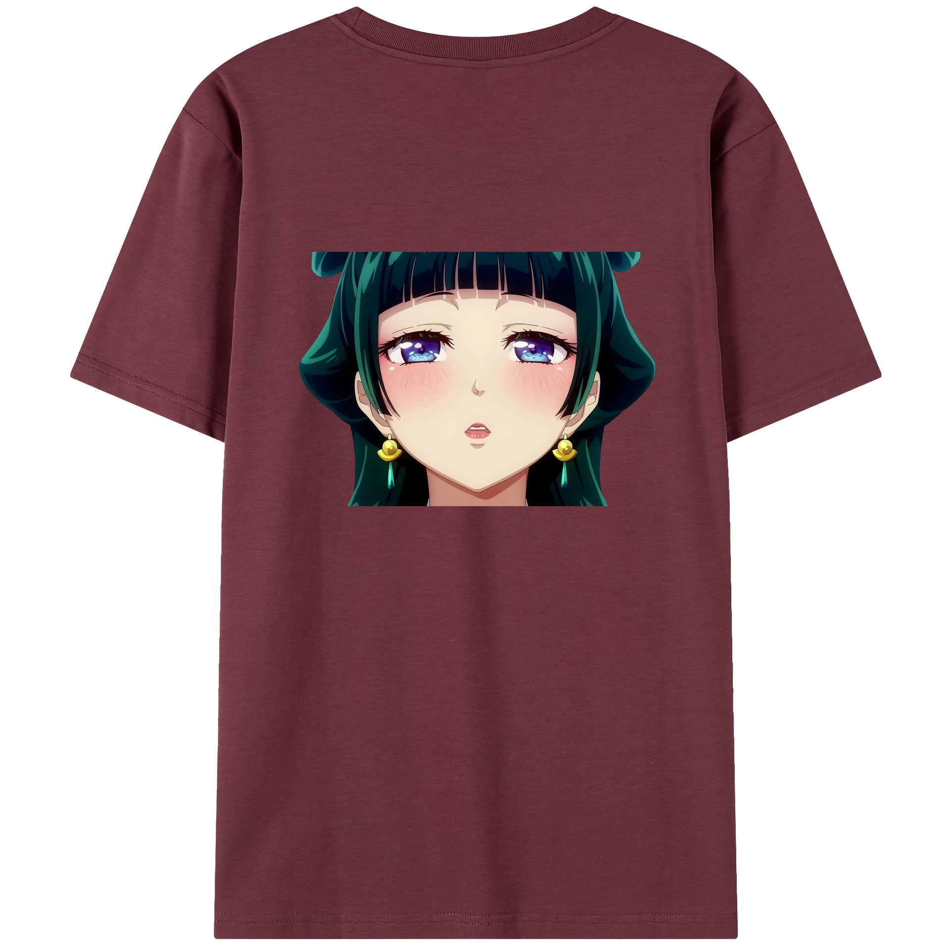 （画像用） 薬屋のひとりごと The Apothecary Diaries 綿100％半袖Tシャツ（背面プリント）